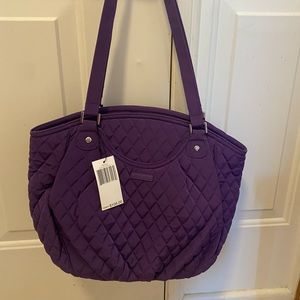 NWT VERA Bradley (Glenna) with Lilac Tapestry wallet